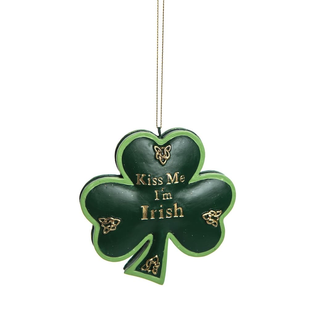 Kiss Me I'm Irish St. Patrick's Day Ornament