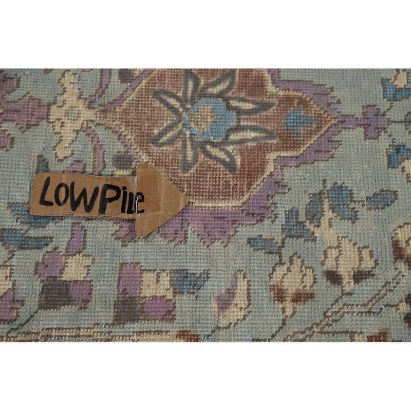 Traditional Floral Tabriz Persian Rug Traditional Handmade Wool Carpet - 9'7"x 12'8"
