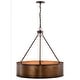preview thumbnail 6 of 11, Kettle 5 Light Oversized Pendant with 60W Vintage Lamps Included