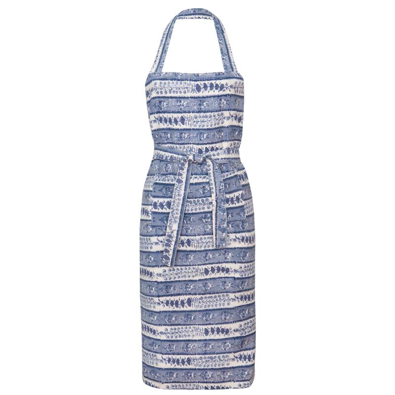 Couleur Nature Provence Avignon Apron - Blue/Marine