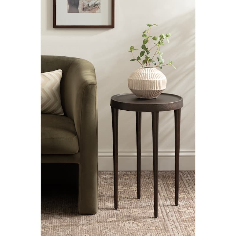 Kate and Laurel Rava Metal Drink Table