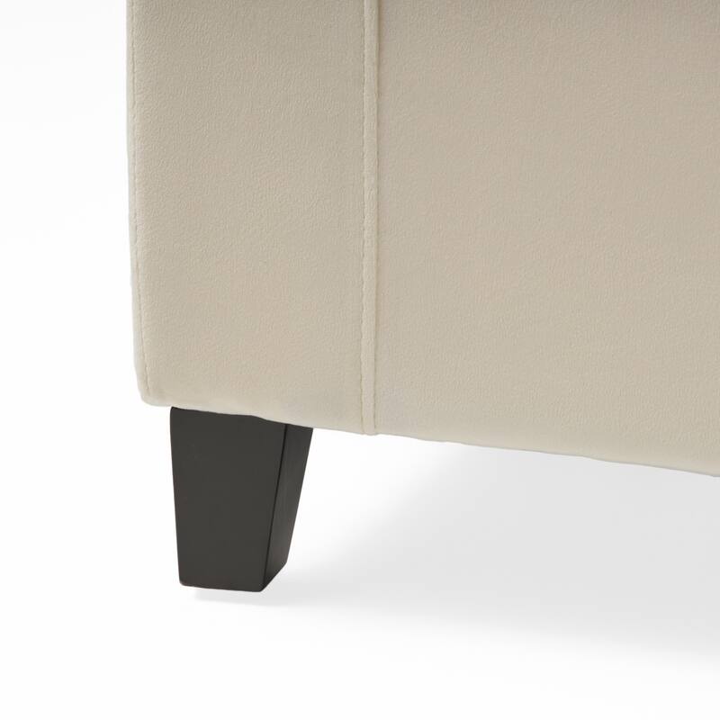 Hikaru Fabric Storage Ottoman by Christopher Knight Home