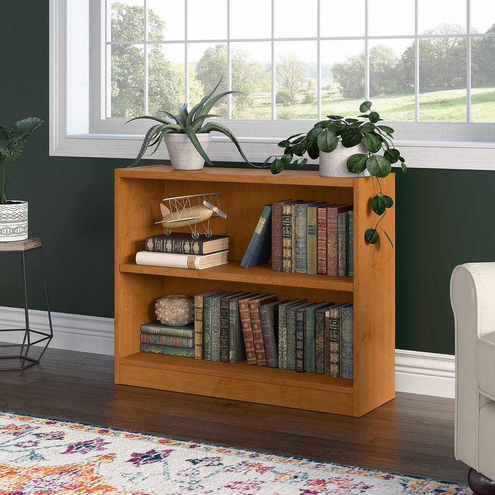 Universal Small 2 Shelf Bookcase Storage by Bush Furniture