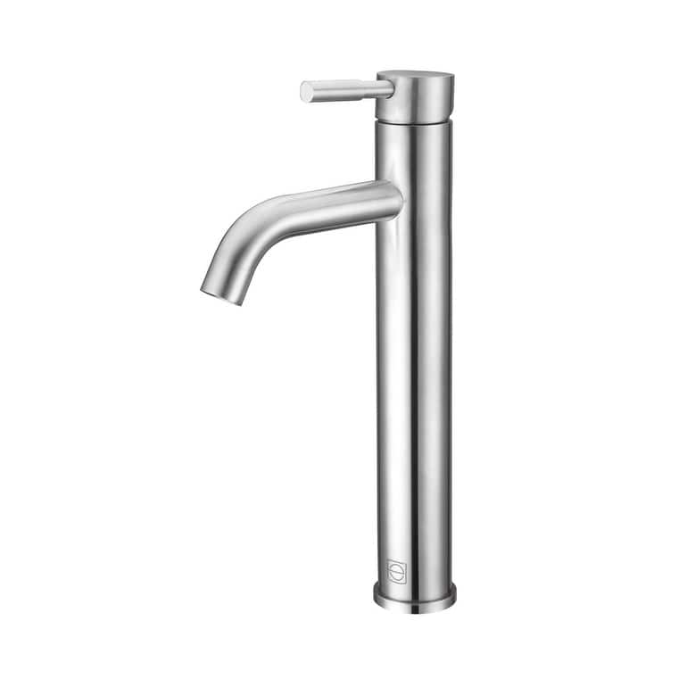 Elegant Lighting FAV-1007 Victor 1.5 GPM Vessel Single Hole Bathroom - Brushed Nickel