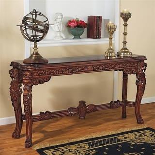 Design Toscano Lord Raffles Grand Hall Lion Leg Console AF57226 main image 0