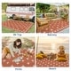 preview thumbnail 42 of 43, Garvee Cross Pattern Waterproof Reversible Outdoor Patio Rug
