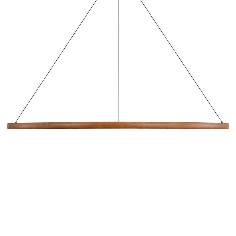Golden Lighting 5460-35 Veritas 36" Wide Ring Chandelier - Driftwood