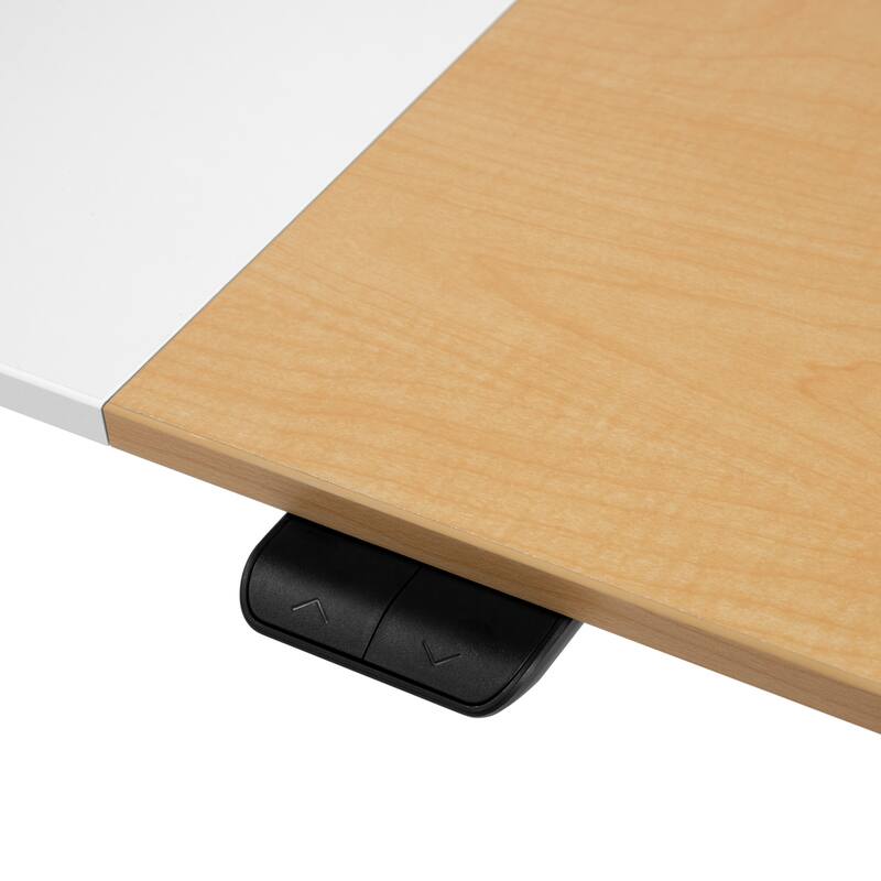 Getty Modern 47-inch Steel Adjustable Standing Desk by Furniture of America