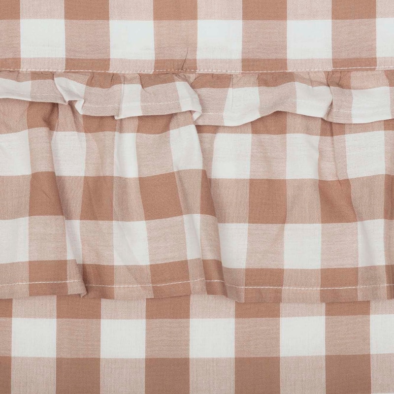 Annie Buffalo Portabella Check Ruffled Tier Set