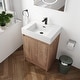 preview thumbnail 1 of 74, Beingnext 24"/30"/48"/60" Bathroom Vanity with Sink, Freestanding Bathroom Vanity with Soft Close Door and Shelf 23.6''W x 18.1''D x 35''H - Imitative Oak