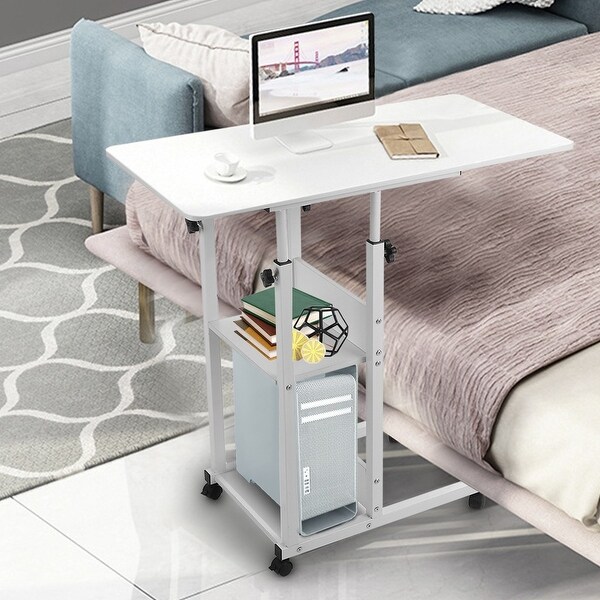 Home Lazy Bedside Laptop Desk Removable Coffee Table Living Room
