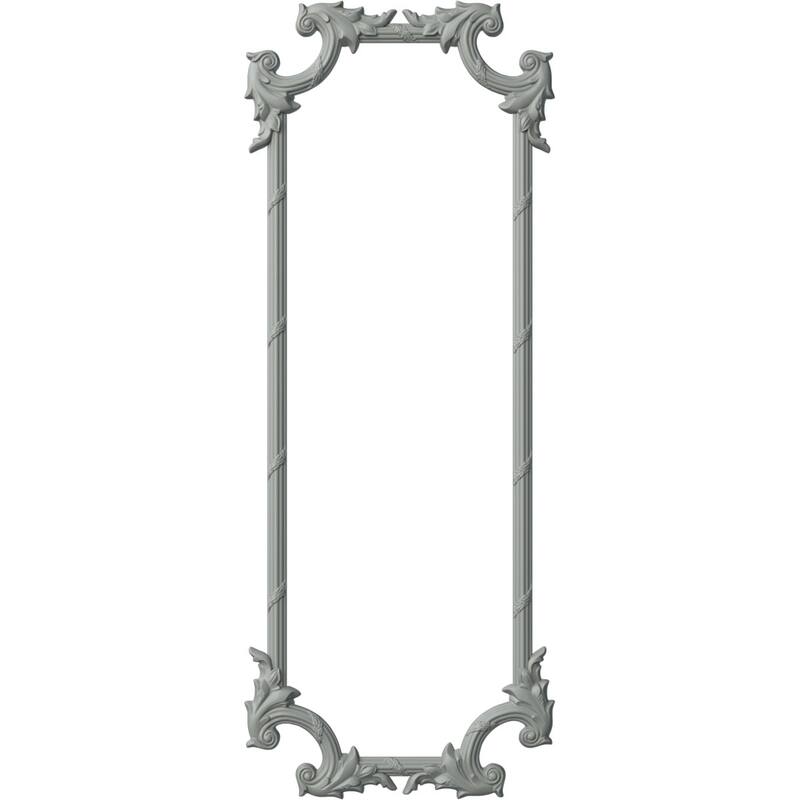 Tirana Panel Moulding Kit - 28"W x 72"H - Single Pack