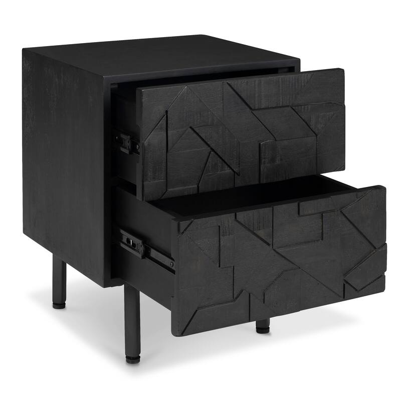 Poly and Bark Geo Nightstand
