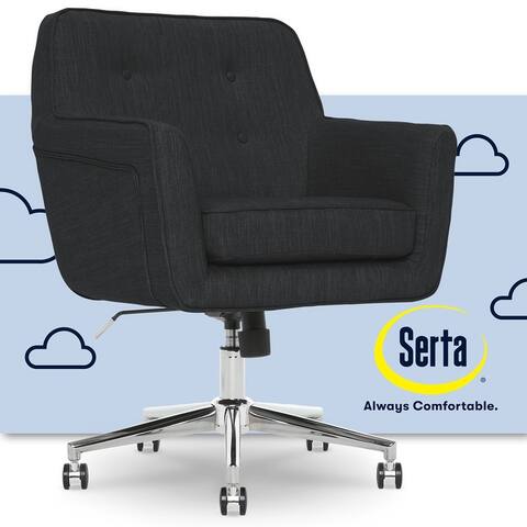 Serta Ashland Ergonomic Home Office Chair with Memory Foam Cushioning