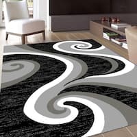 Buy Black Abstract Area Rugs Online At Overstock Our Best Rugs Deals