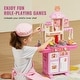 preview thumbnail 8 of 9, 48 Piece Pink Plastic Kids Kitchen Playset Toy Ideal Gift for Birthdays or Any Special Occasion - 18.5 x 9.4 x 30.7 in