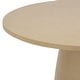 preview thumbnail 14 of 28, SAFAVIEH Outdoor Tina 47.2-Inch Round Pedestal Dining Table - 47" W x 47" D x 30" H