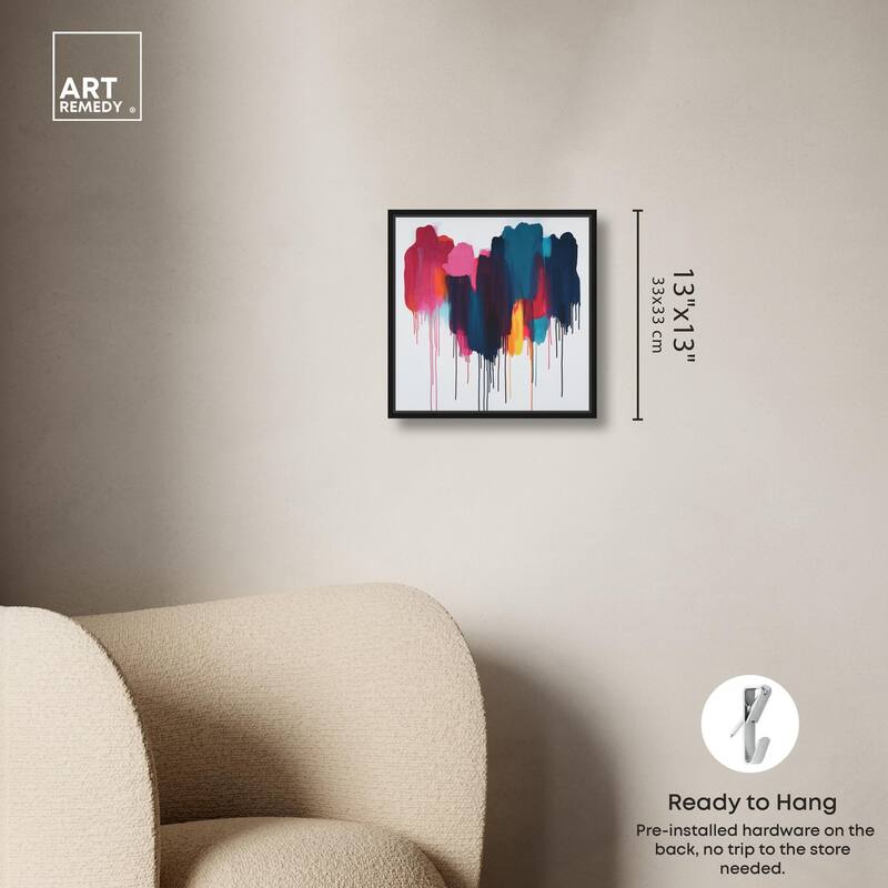 Glacier Color Glide Canvas by Art Remedy