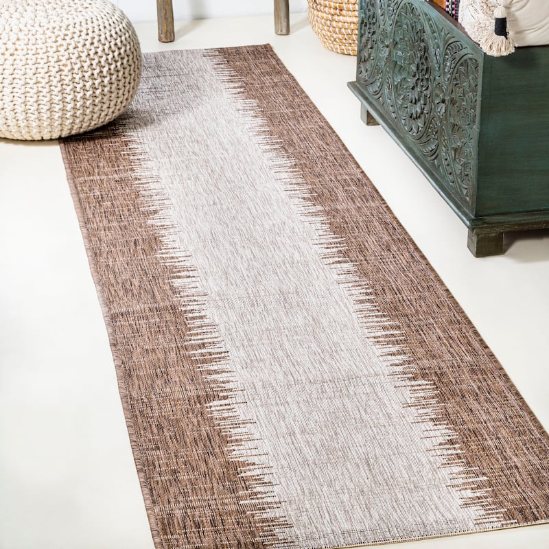JONATHAN Y Madaba Modern Strie' Indoor/Outdoor Area Rug