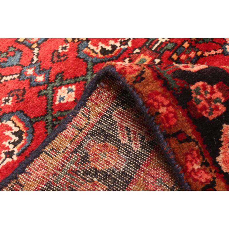 ECARPETGALLERY Hand-knotted Andelz Red Wool Rug - 3'8 x 10'2