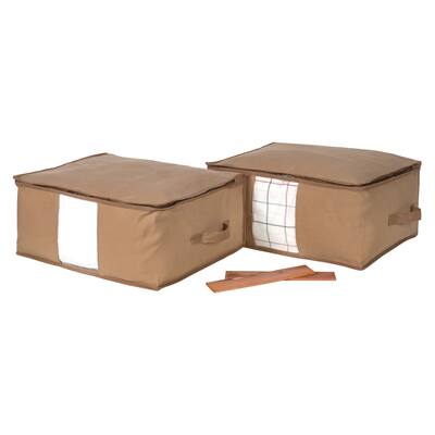 Richards Homewares Cedar-lined Storage Bags, 18 x 14 x 8-Inch (Pack of 2)