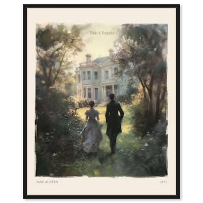 Pride and Prejudice Scene Canvas by Art Remedy
