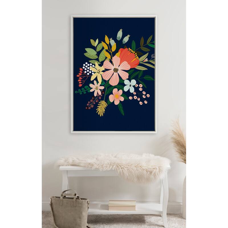 Carson Carrington C Framed Canvas