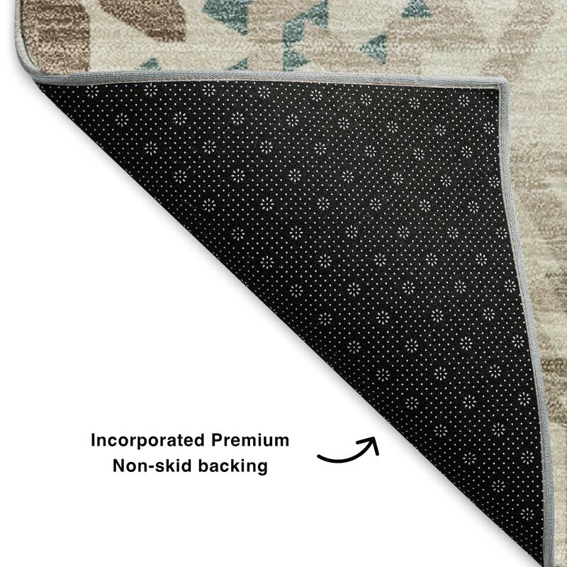Premium Washable Super Soft Boho Global Mayfield Rug