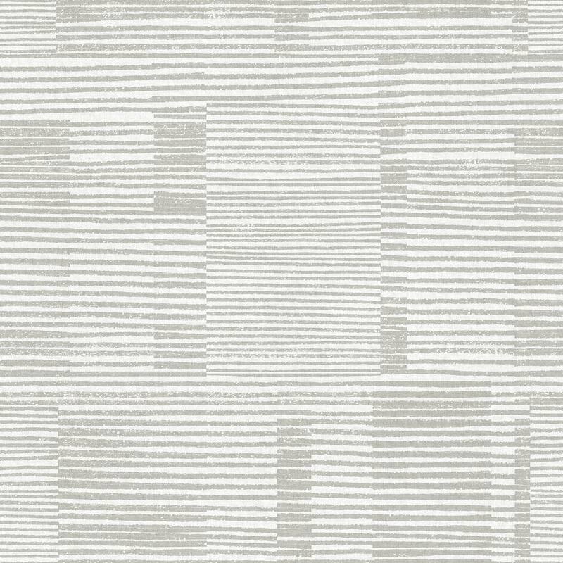 A-Street Prints Callaway Grey Woven Stripes Wallpaper