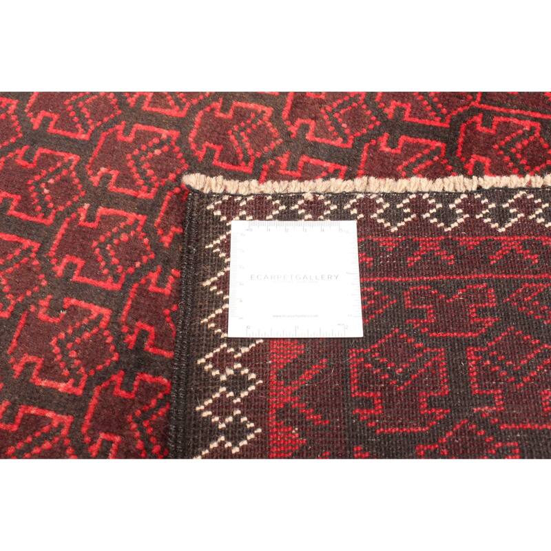 ECARPETGALLERY Hand-knotted Teimani Black Wool Rug - 2'10 x 4'9