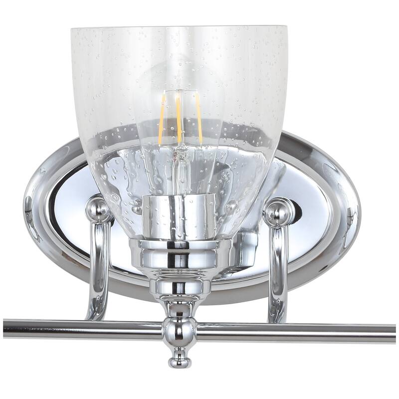 Magnolia Metal/Glass LED Vanity, by JONATHAN Y
