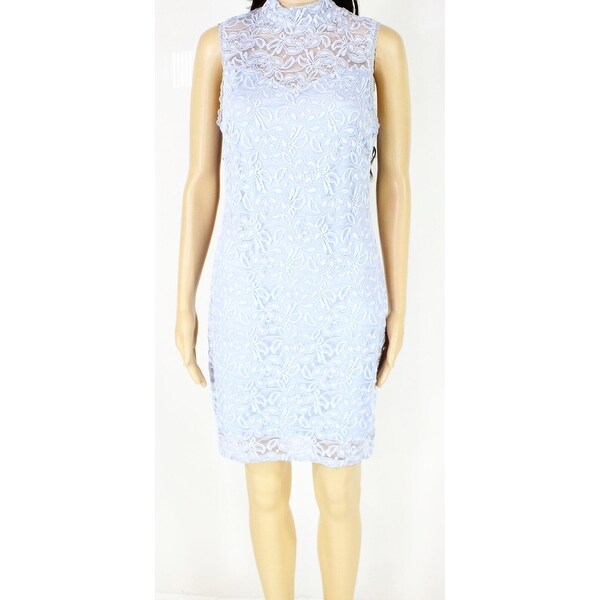 baby blue sheath dress