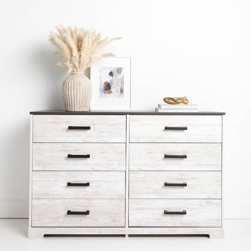 Signature Design by Ashley Shawburn Contrasting Woodgrain Chest of Drawers