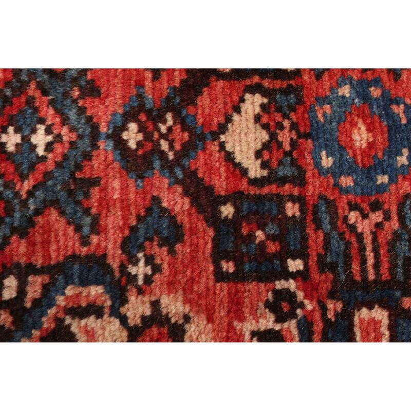 ECARPETGALLERY Hand-knotted Andelz Red Wool Rug - 3'8 x 5'6