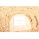 preview thumbnail 9 of 7, ECARPETGALLERY Braided Weave Palas Denizli Light Brown Jute Rug - 3'1 x 3'1