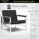 preview thumbnail 5 of 12, Atlas Signature Genuine Leather Accent Chair