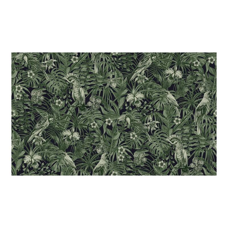 Advantage Susila Green Tropical Wallpaper - 21 x 396 x 0.025