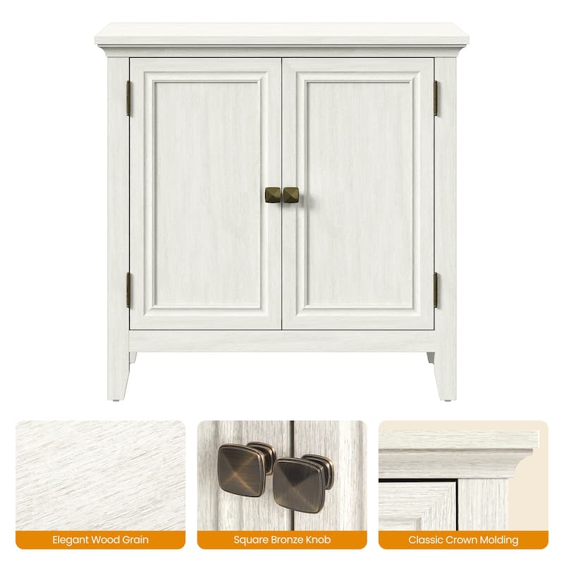 2-Door Buffet Cabinet with Adjustable Shelves