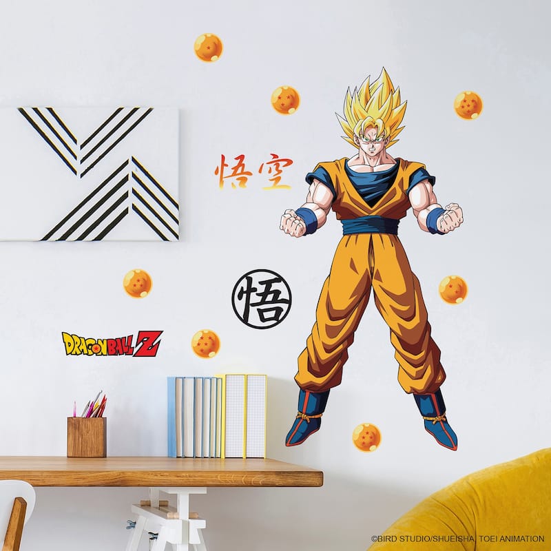 RoomMates Dragon Ball Z Goku Character Wall Decals