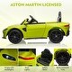 preview thumbnail 10 of 33, 12V Ride on Sports Car for Kids Licensed Aston Martin Battery Powered Car