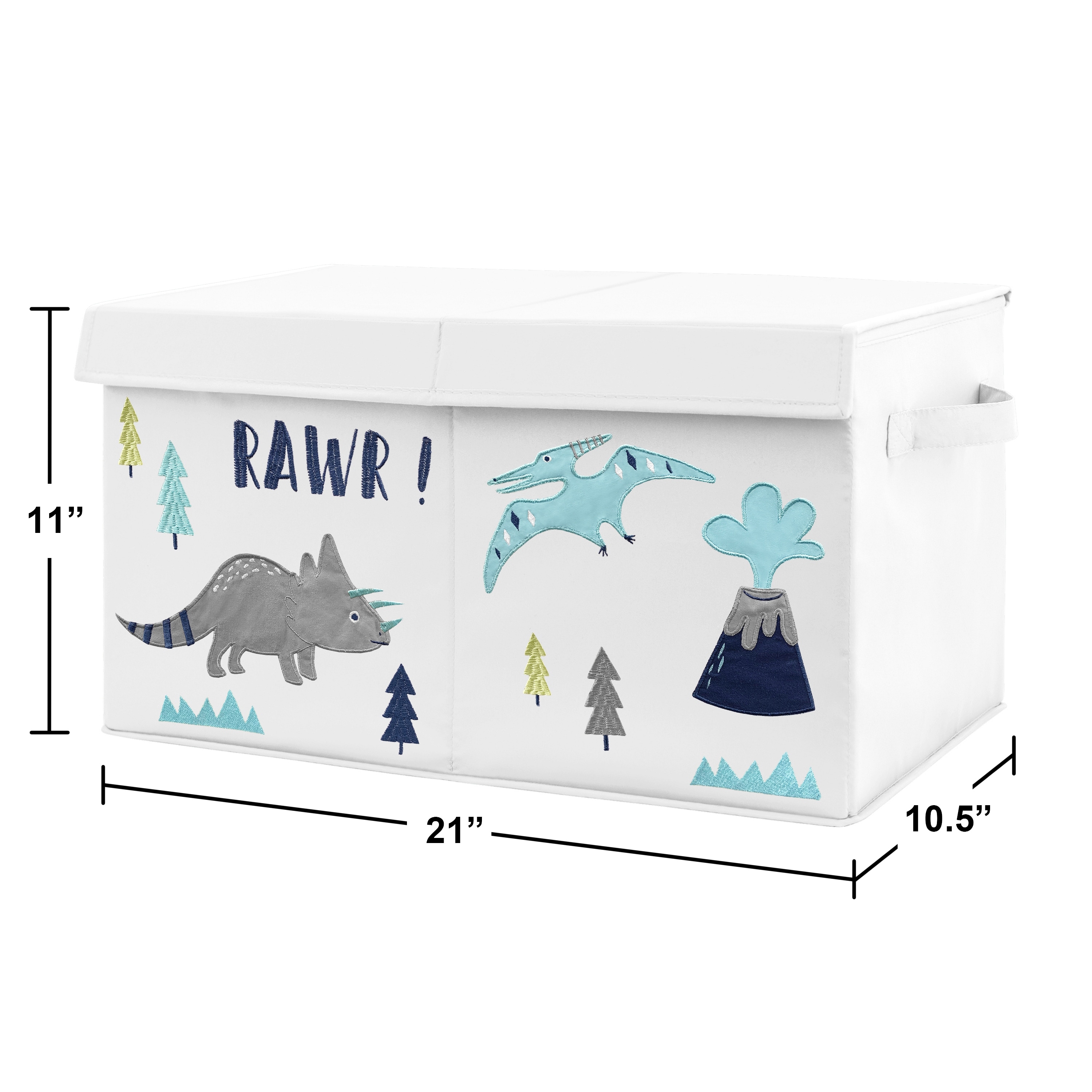 Dinosaur shop toy basket