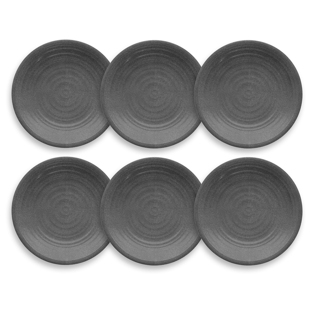 Abode Homewares by TarHong Planta Artisan Salad Plate, 8.5 x 0.8", Set of 6
