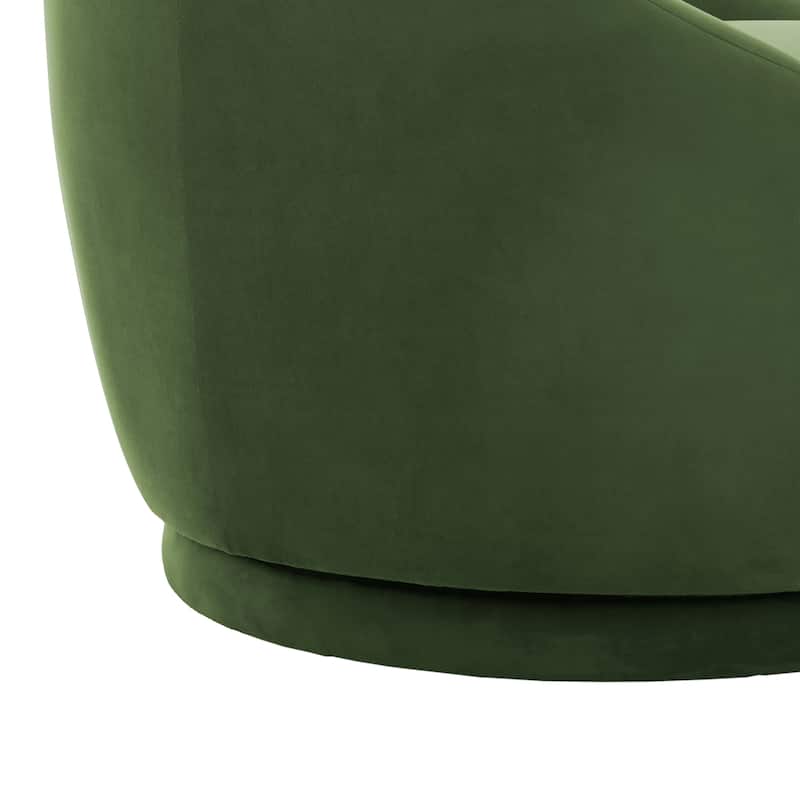 Boucle Barrel Chair Upholstered 360°Swivel Armchair Set of 2