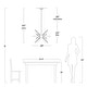 preview thumbnail 5 of 10, Bernice Antique Black Sputnik Natural Wood 6-light Chandelier