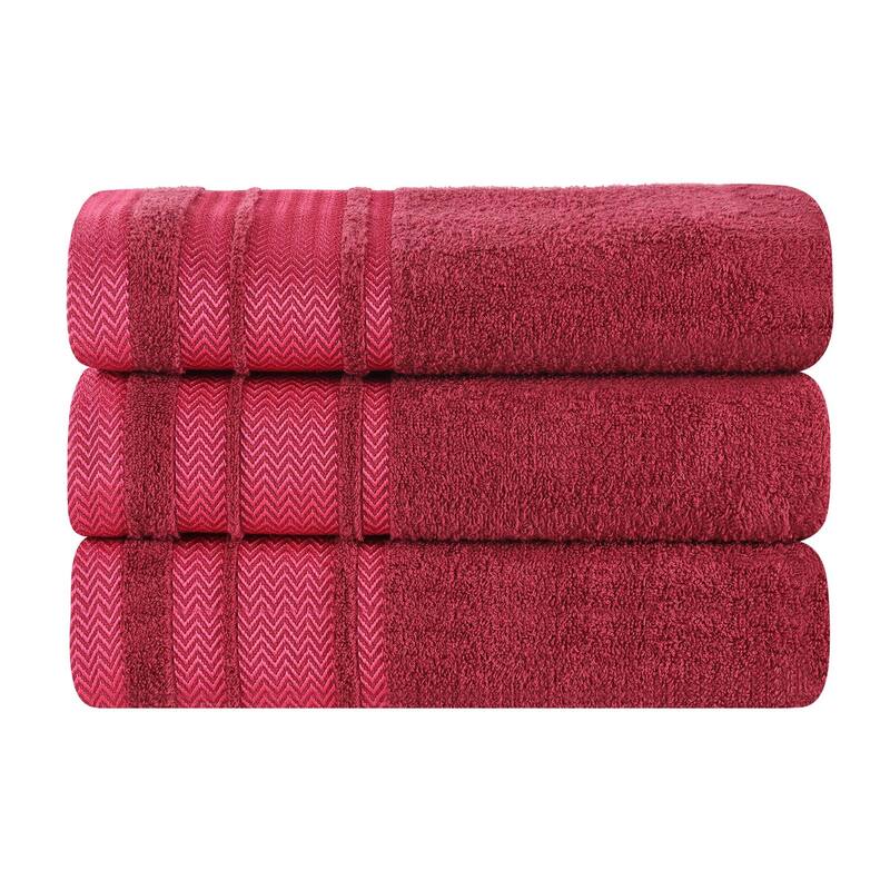 Superior Hays Cotton Soft Medium Weight Bath Towel Set of 3