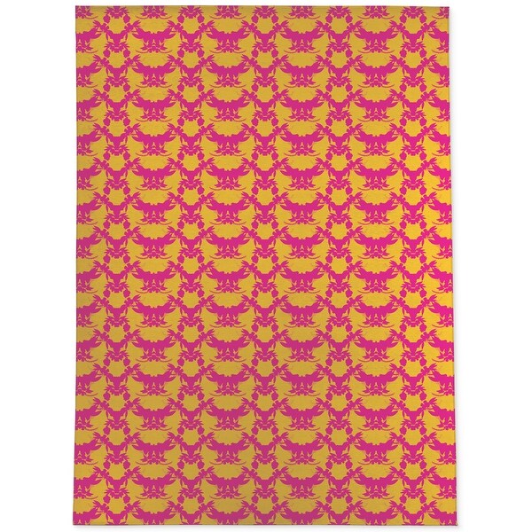 Shop TROPICAL YELLOW Area Rug by Kavka Designs - Overstock ...