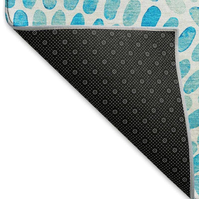 Premium Washable Super Soft Contemporary Mosaic Mayfield Rug