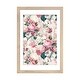 preview thumbnail 17 of 18, iCanvas "Antique Redoute Roses And Tulips" by UtArt Natural - 24x16x1