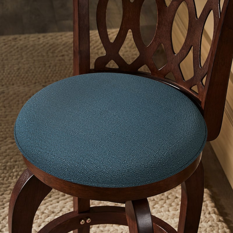 Verona Swivel 24-inch Counter Height Stool by iNSPIRE Q Classic