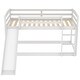 preview thumbnail 11 of 9, Twin over Twin Bunk Bed with Convertible Slide and Ladder
